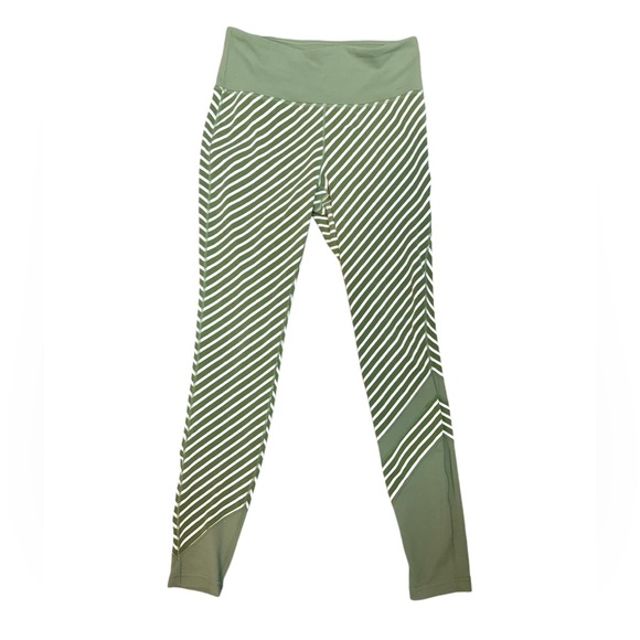 J.Crew X New Balance High Waisted Leggings Diagonal
Stripe Bronze Size S - Picture 2 of 8